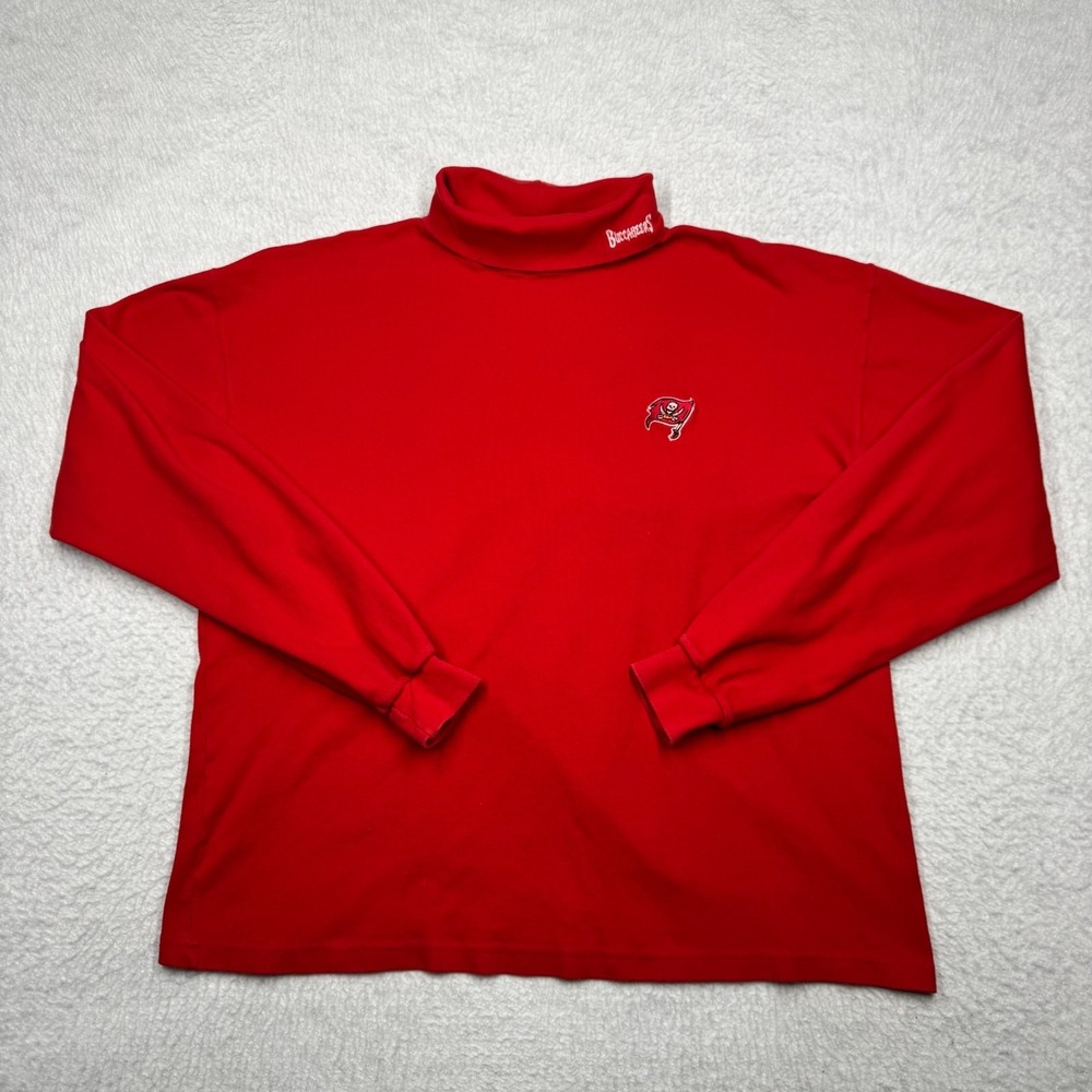 Vintage Tampa Bay Buccaneers Turtle Neck Shirt‎ by Lee Sports NFL Men's Size XXL